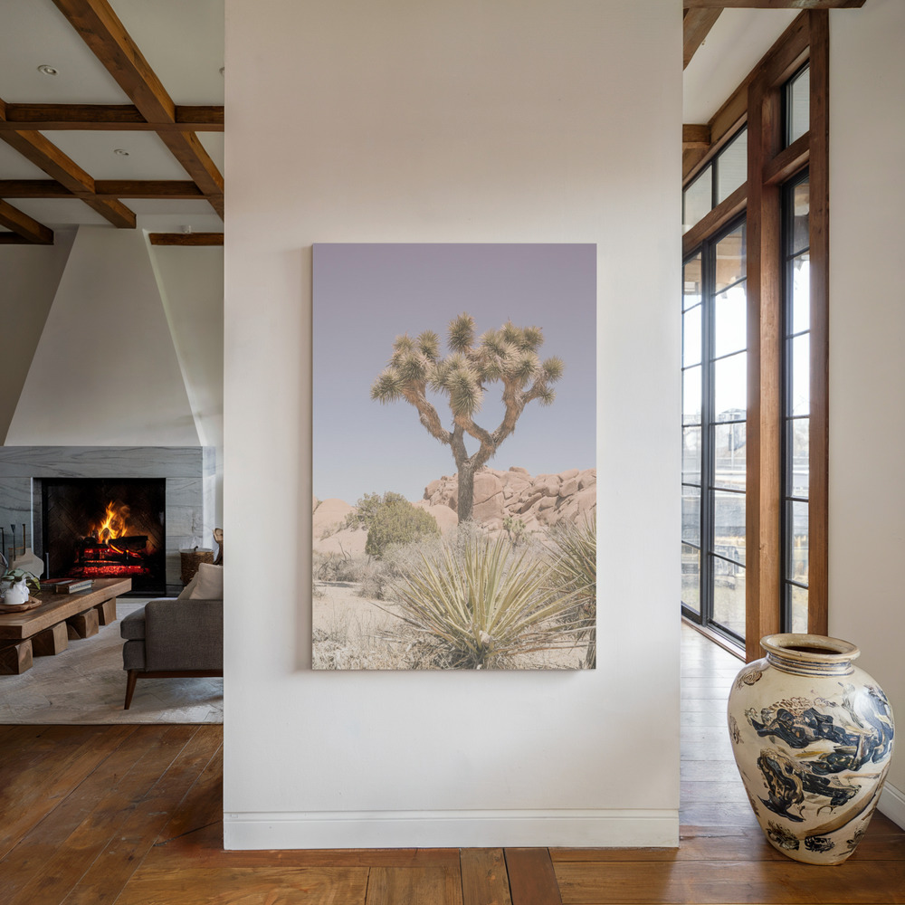 Toile - Mojave Desert au coin du feu