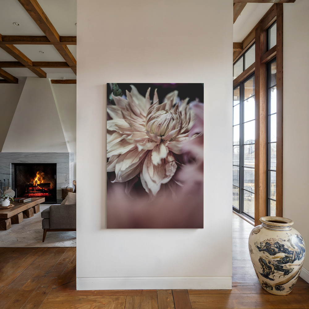 Toile - Morning Glory au coin du feu