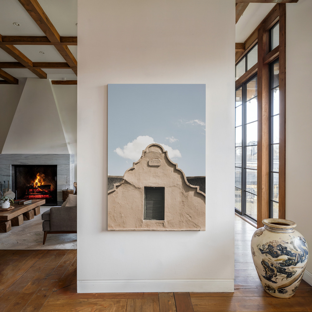 Toile - Settlers Home au coin du feu