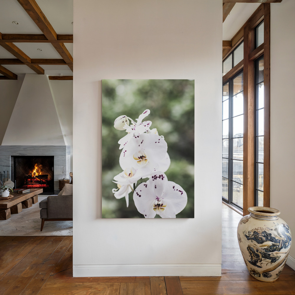 Toile - Spring Blooms au coin du feu