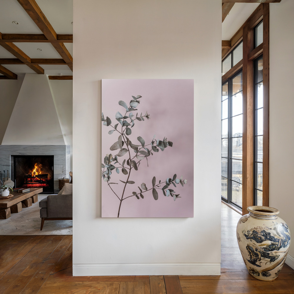 Canvas print - Eucalyptus 12 by the fireplace