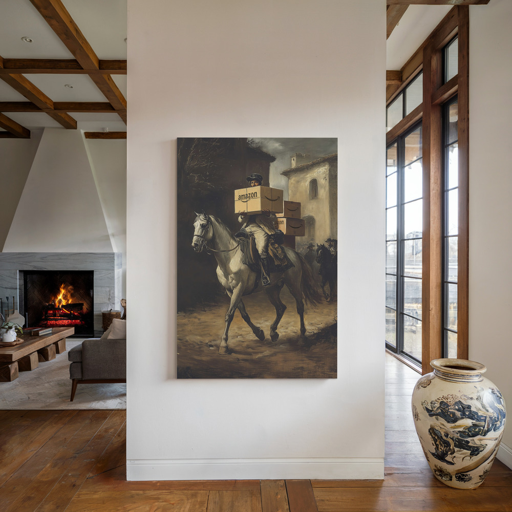 Canvas taulu - Fast Delivery takan ääressä