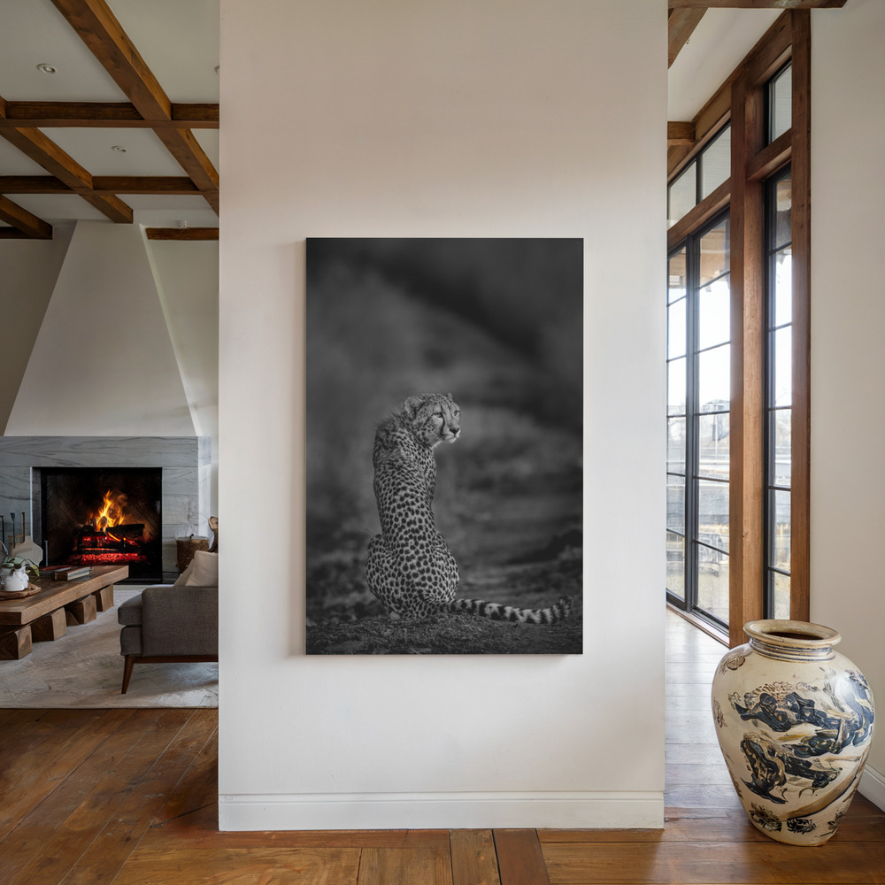 Toile - The look back au coin du feu