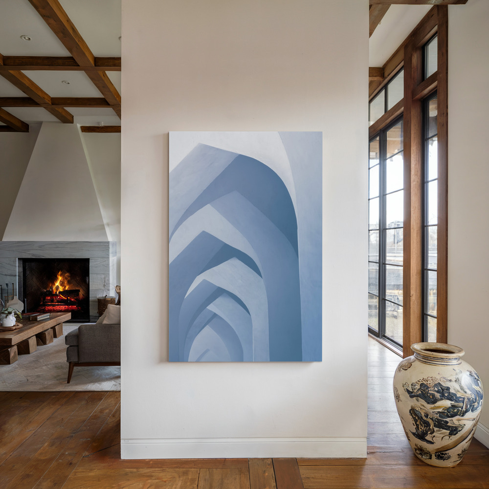 Canvas print - The Foot of the Great by the fireplace