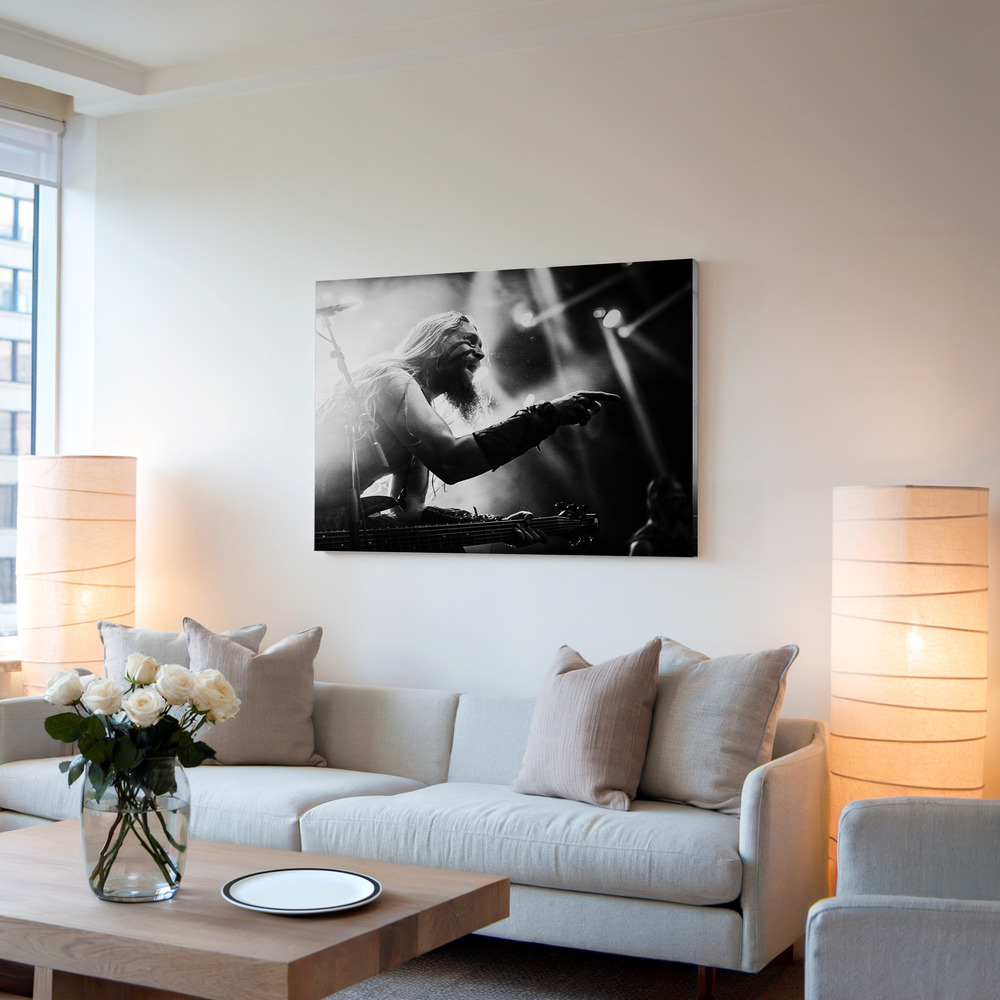 Canvas print - Here's looking at you kid in living room