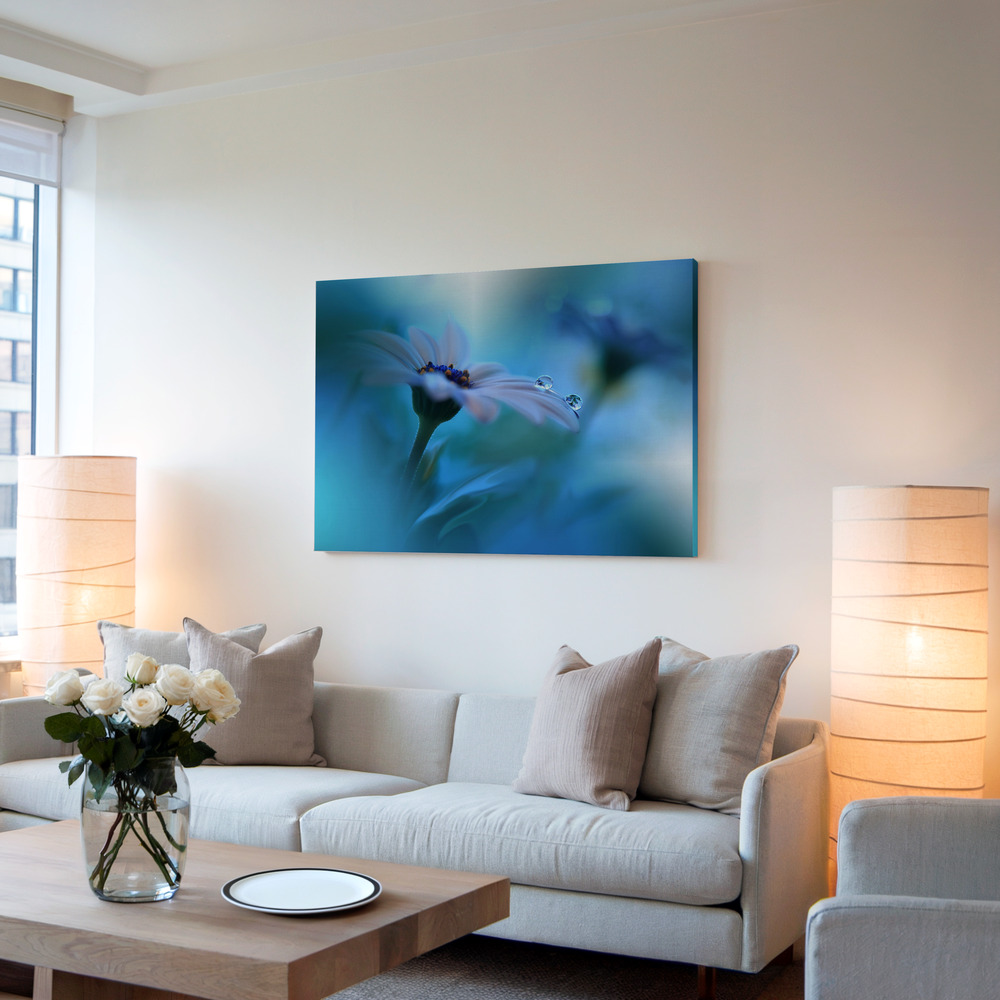 Canvas print - Beyond the Visible... in living room
