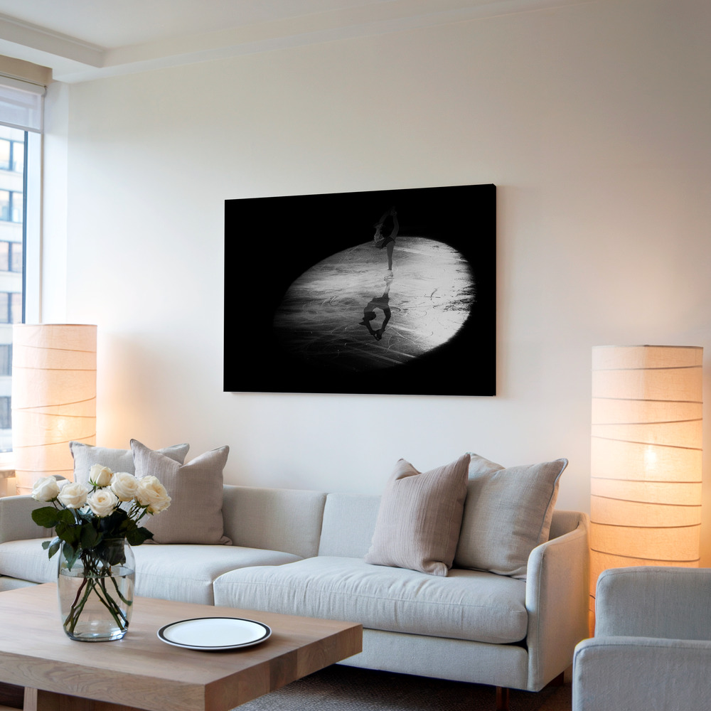 Toile - Satoko dans le salon