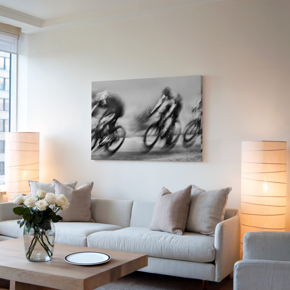 Leinwandbild - Pursuit im Wohnzimmer