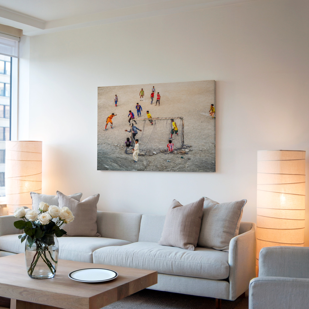 Toile - Champions league II dans le salon