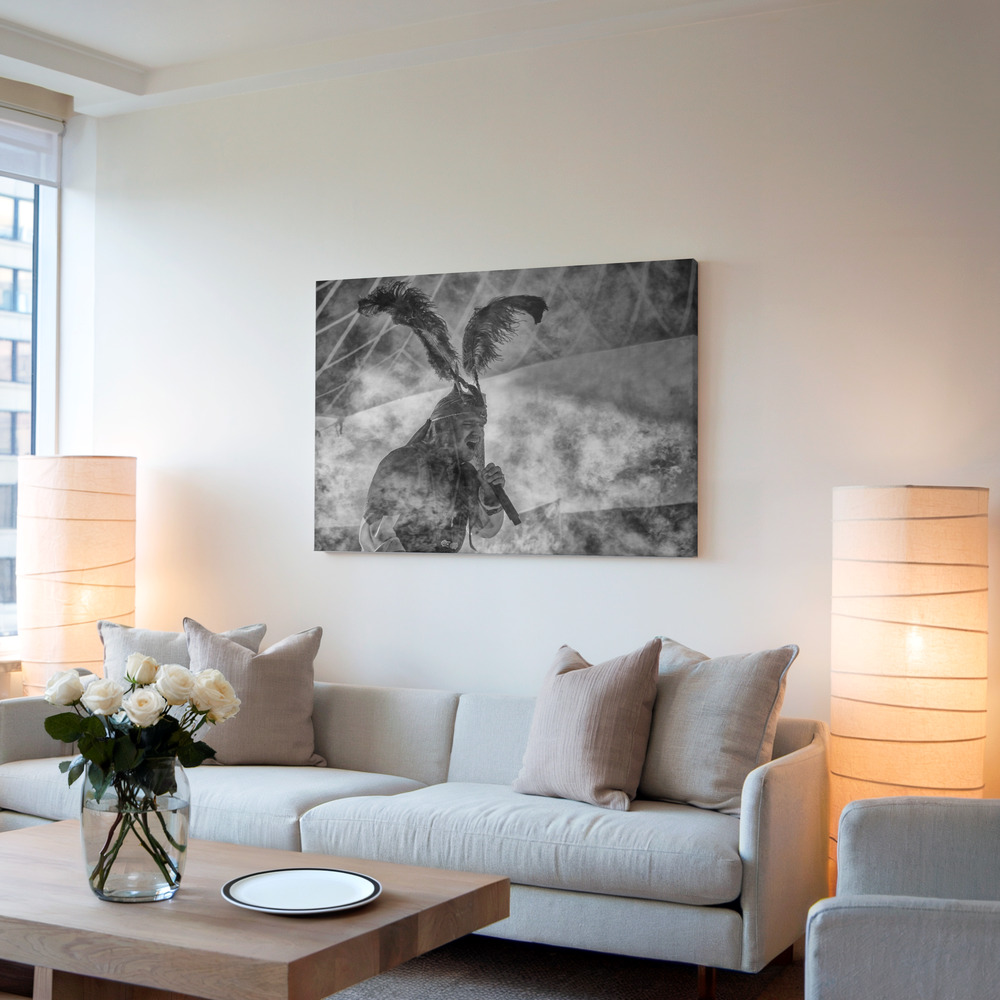 Toile - Singer dans le salon