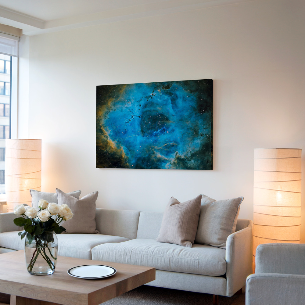 Toile - Rosette dans le salon