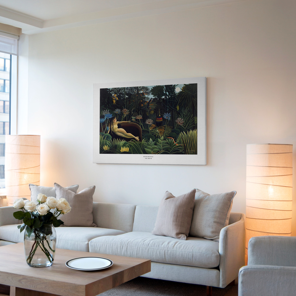 Canvas print - The Dream in living room