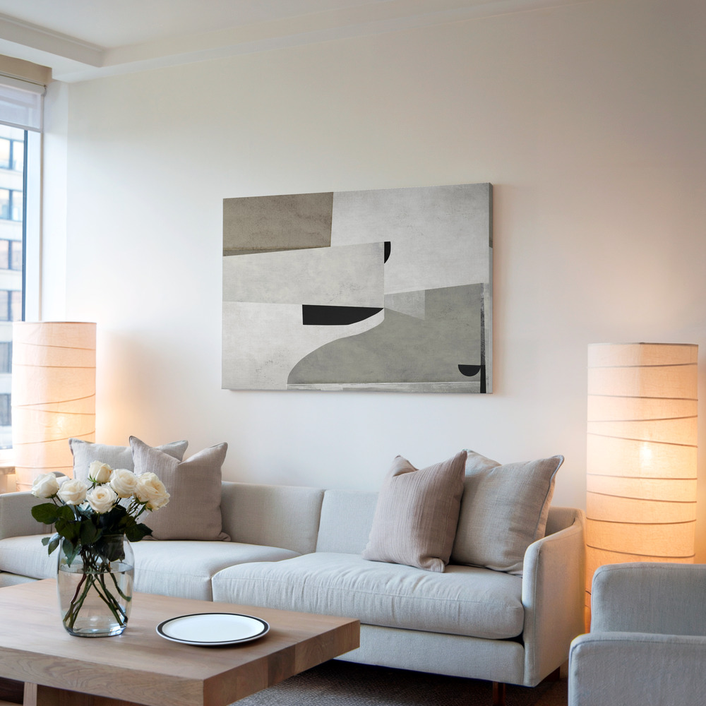 Leinwandbild - Priory im Wohnzimmer