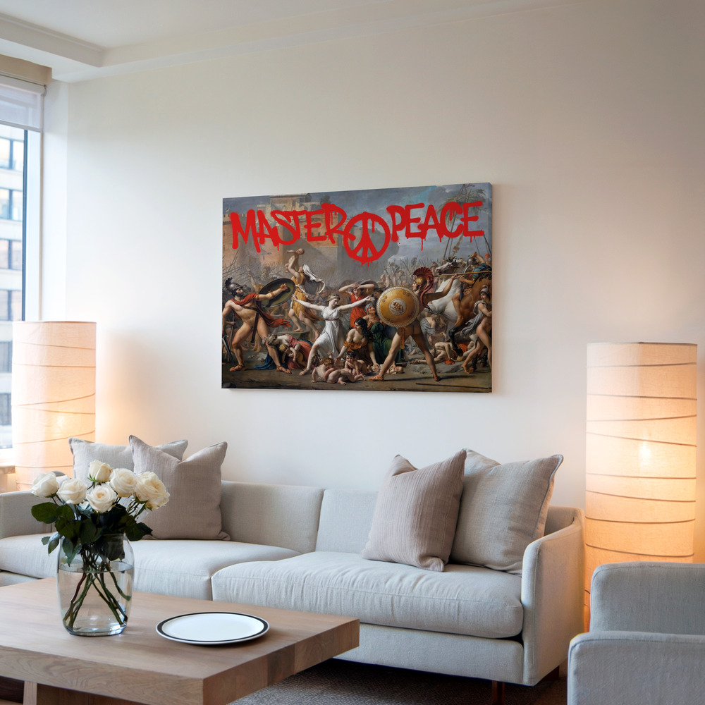 Canvas print - Masterpeace in living room