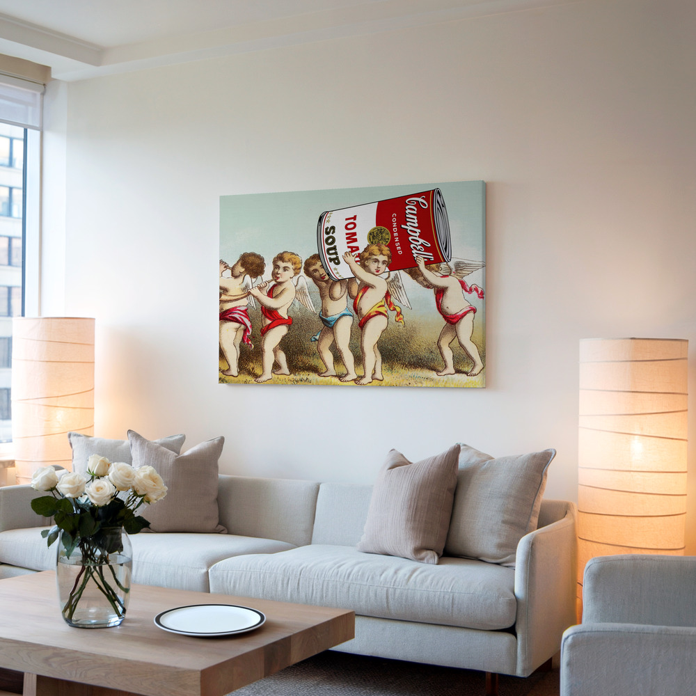 Canvas taulu - We Have a Snack olohuoneessa