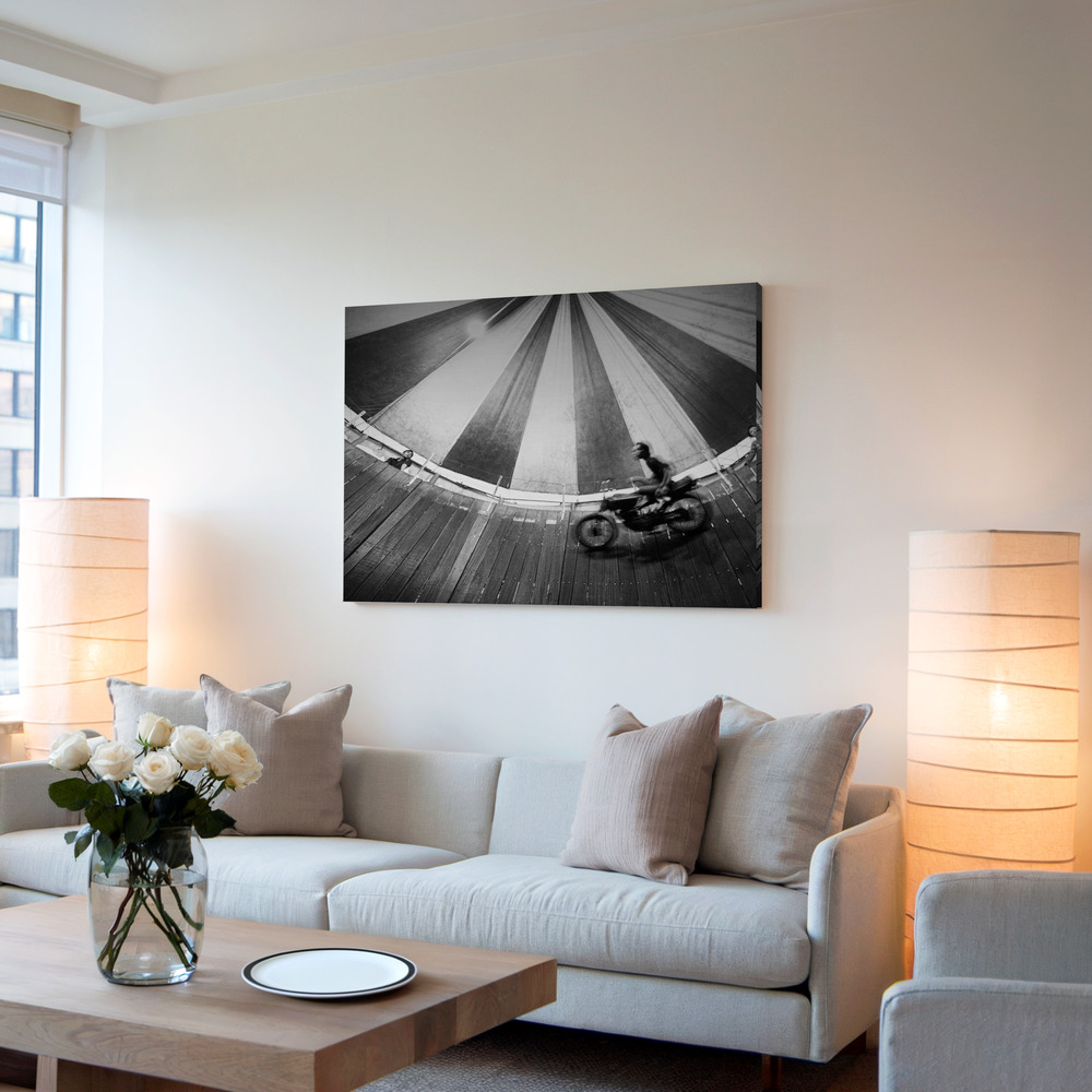 Canvas print - Daredevil in living room