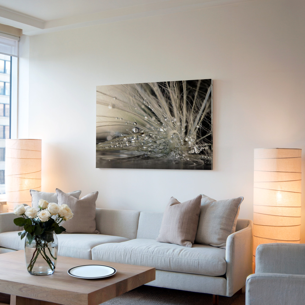 Canvas print - Pearls in living room