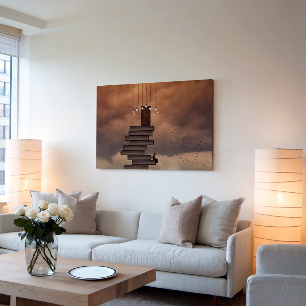 Toile - Escale dans le salon