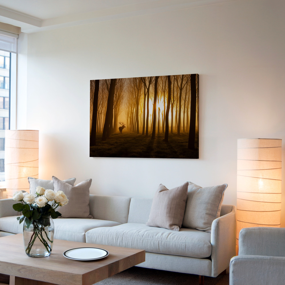 Canvas schilderi - Once Upon a Time in de woonkamer