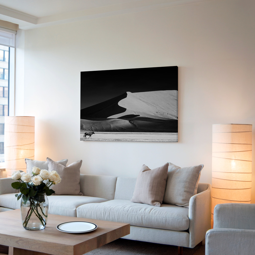 Toile - The Solitary dans le salon