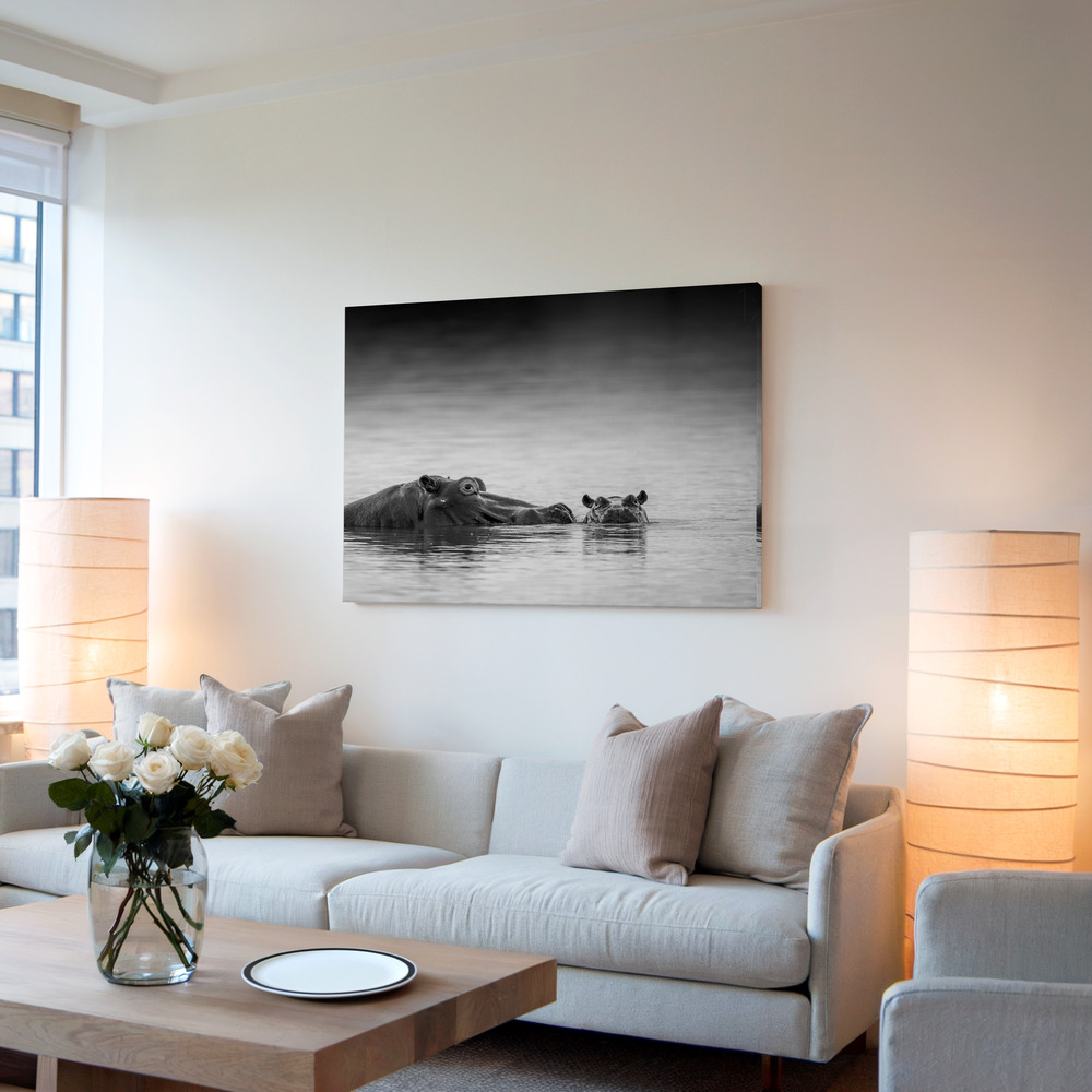 Toile - Eye level dans le salon