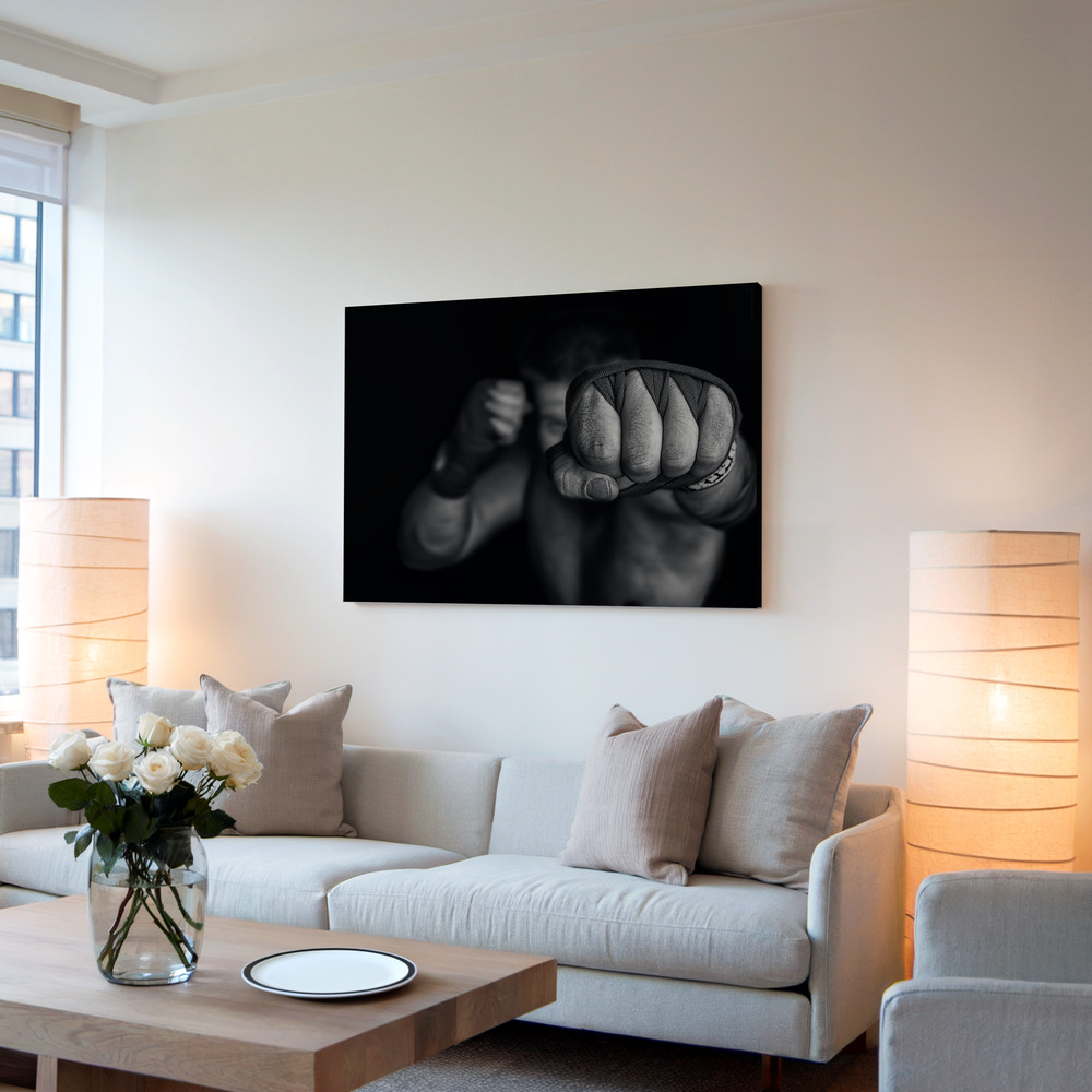 Toile - Left wing dans le salon