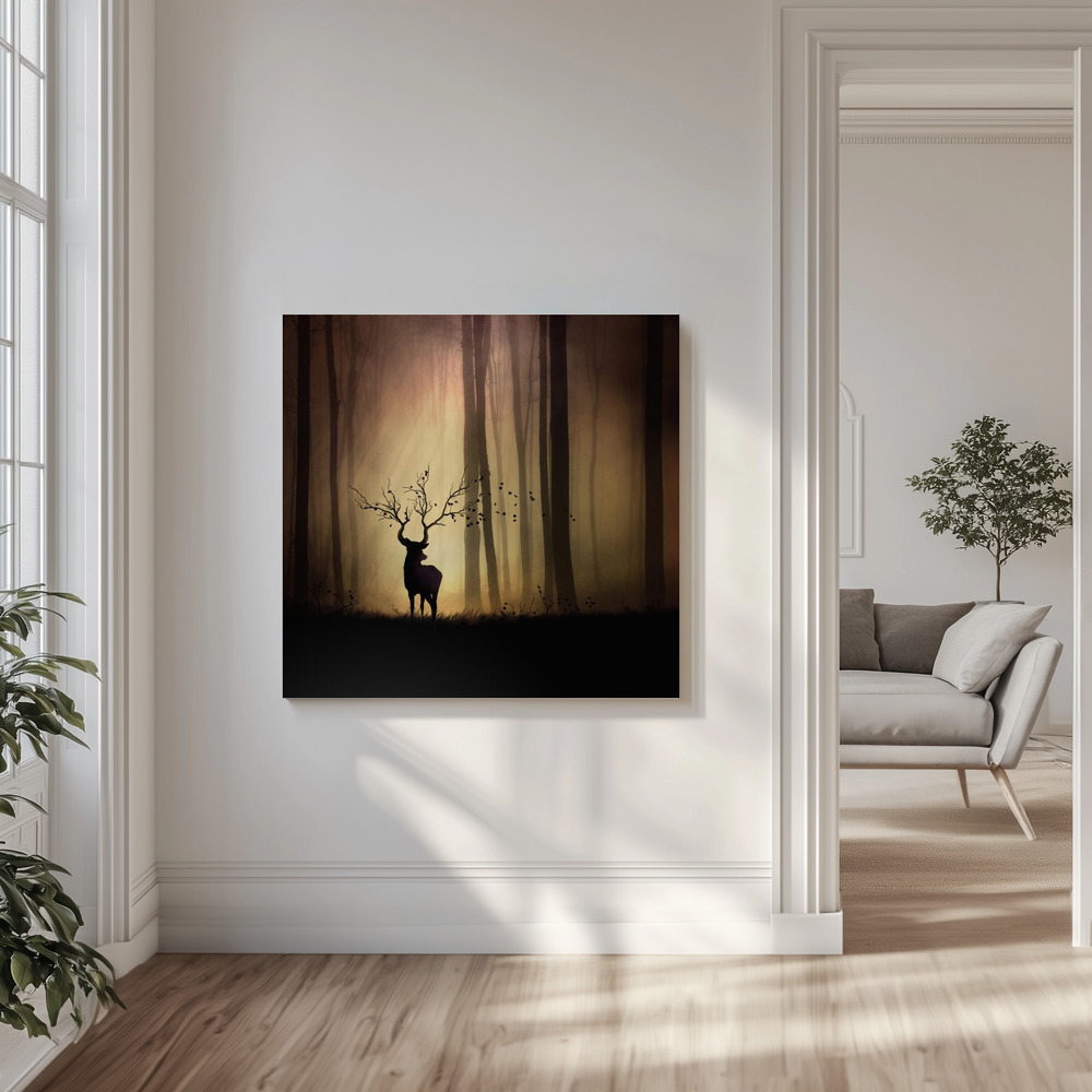 Canvas print - Legendes d'automne in the livingroom