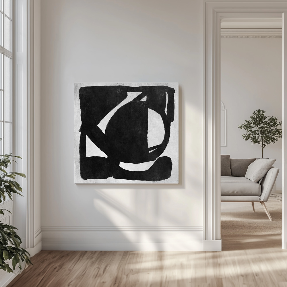 Canvas print - Abstract Melody No6 in the livingroom