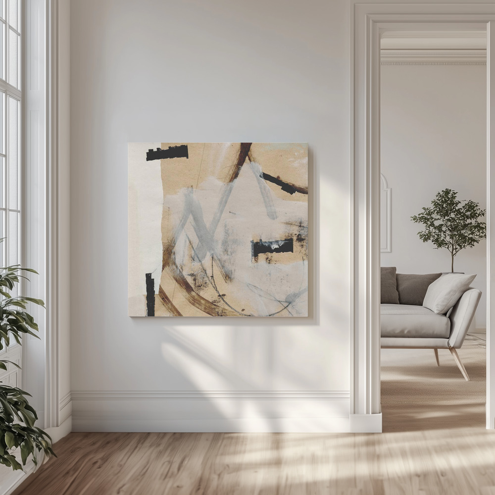 Canvas print - Reunion in the livingroom