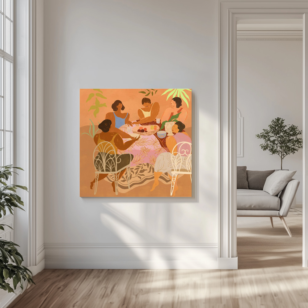 Stampe su tela - We Meet Again in salotto