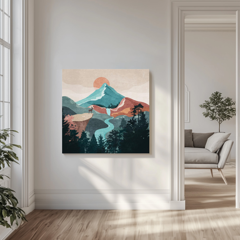 Canvas print - Acannis in the livingroom