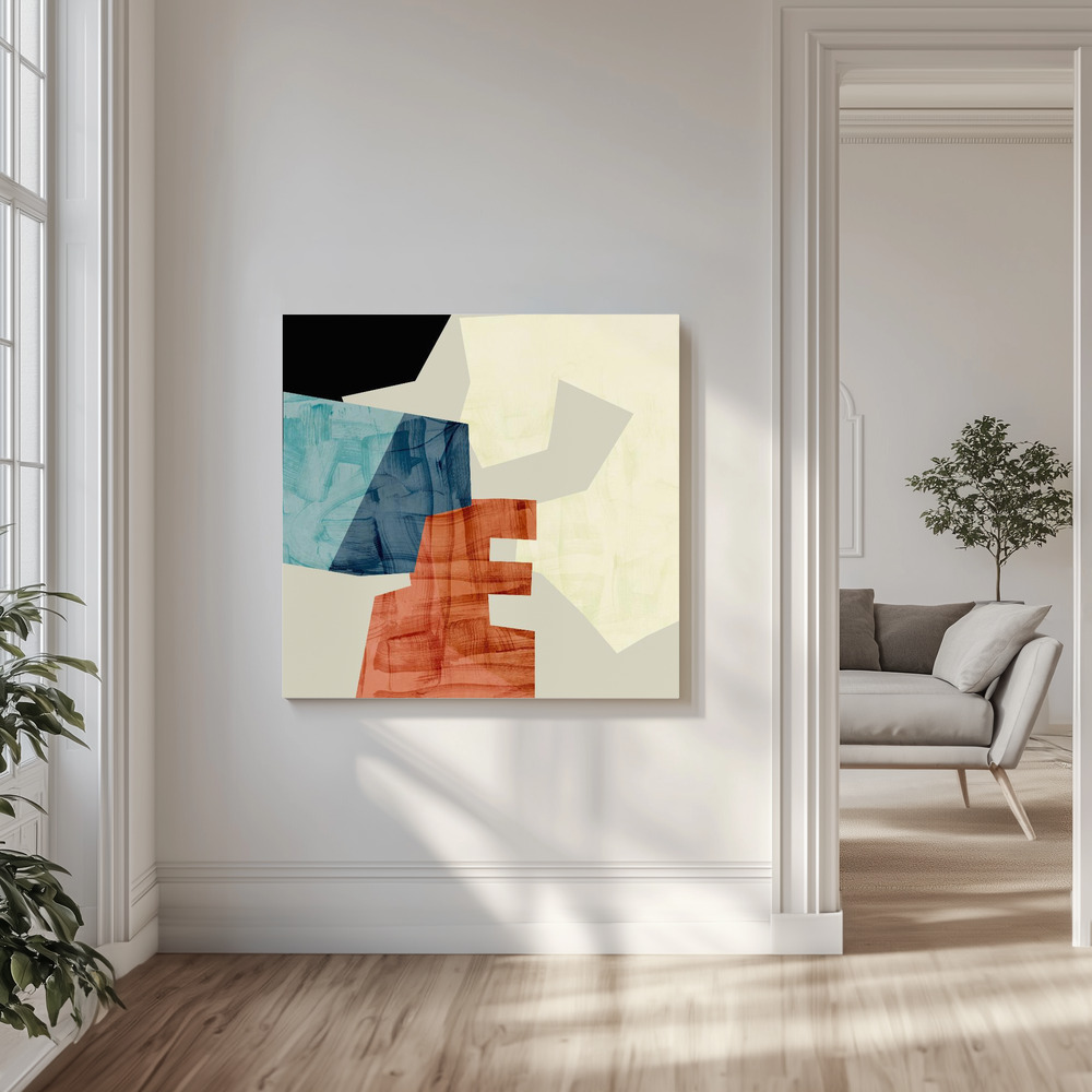 Canvas print - Ecken 5 in the livingroom