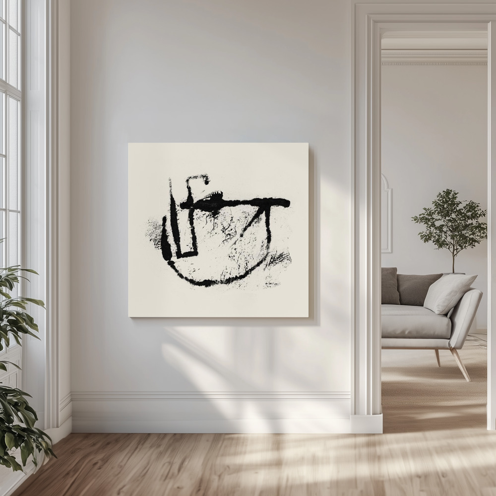 Canvas print - Rise  1 in the livingroom