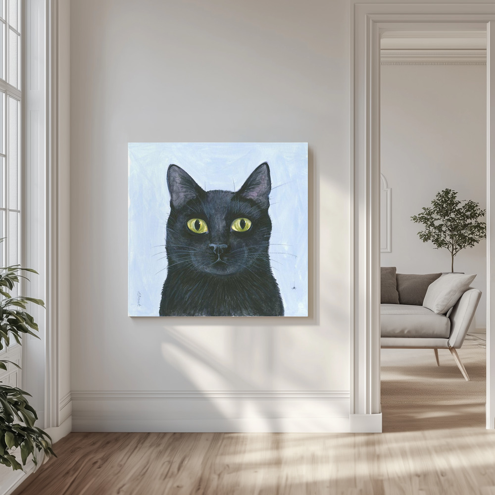 Canvas print -   The Cat's Whisker in the livingroom