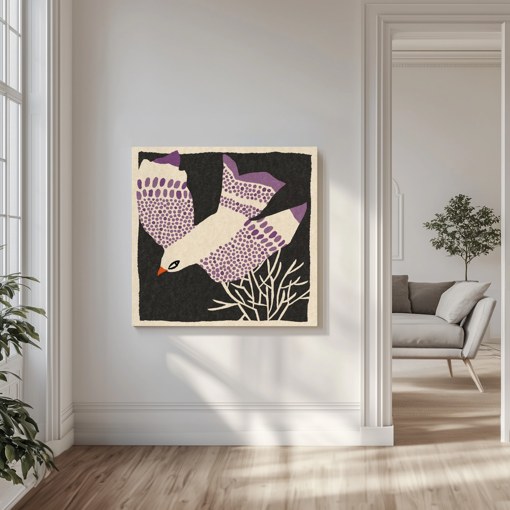 Canvas schilderi - P 2024 015 in de woonkamer