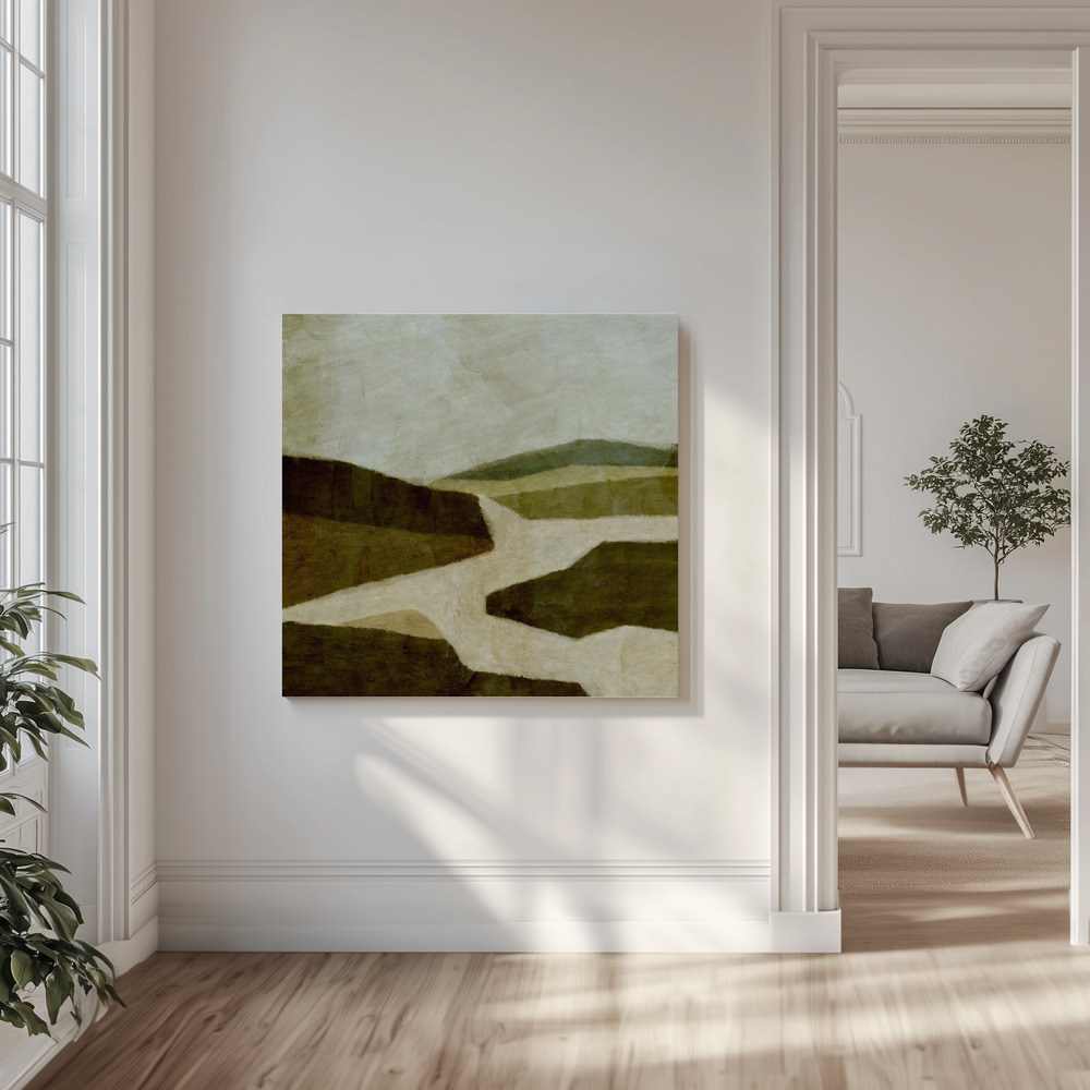 Canvas print - Paysage 3 in the livingroom