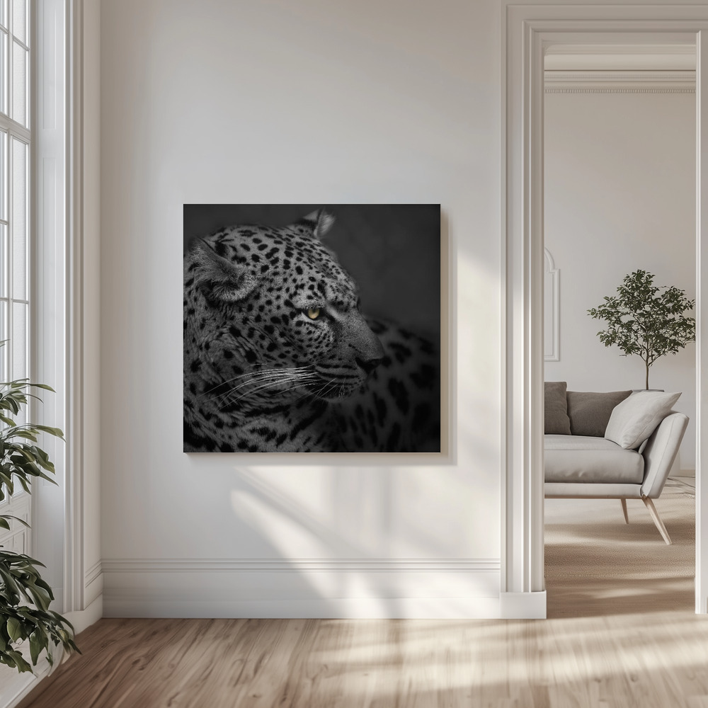 Canvas print - Lightning in the livingroom