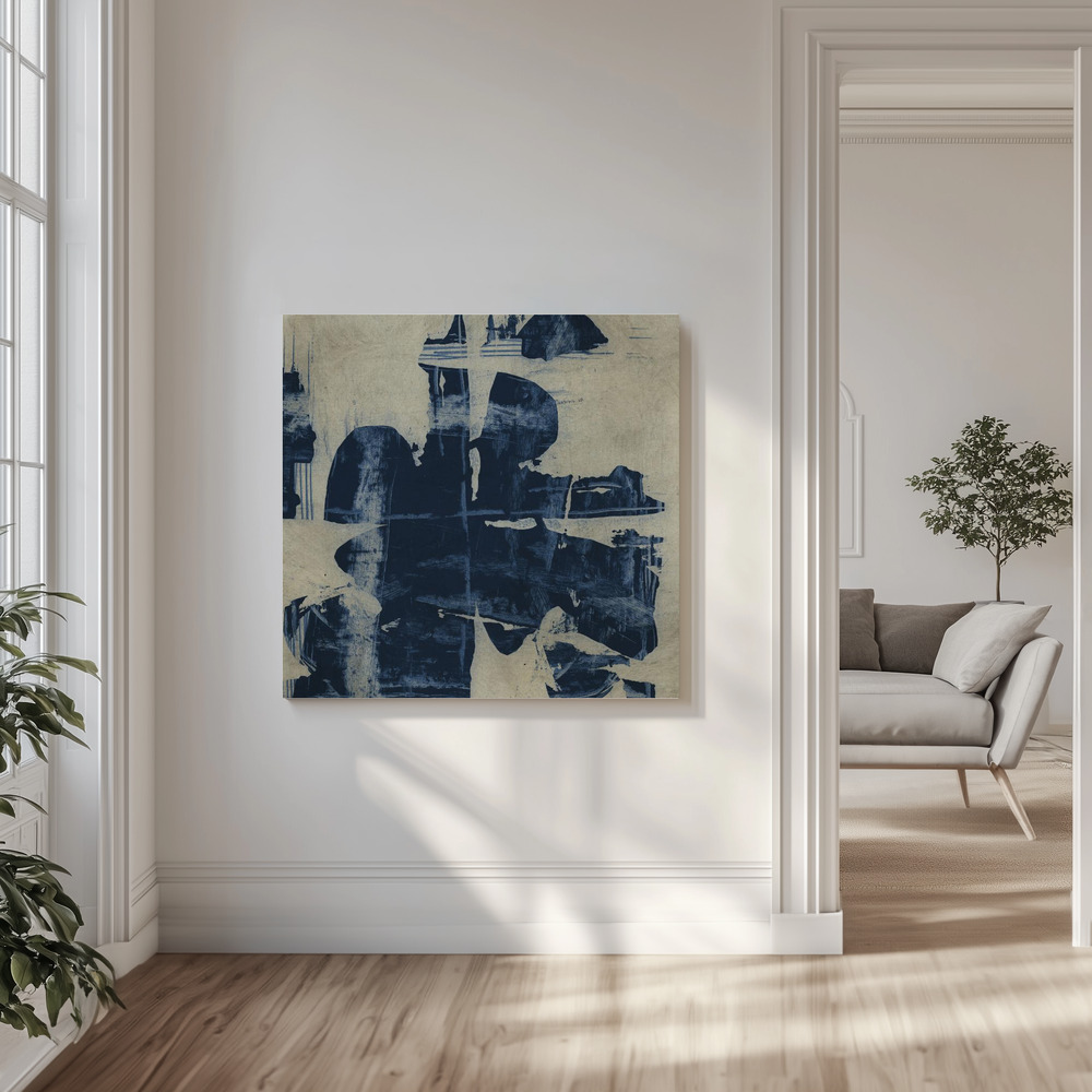 Canvas print - Les Formes in the livingroom