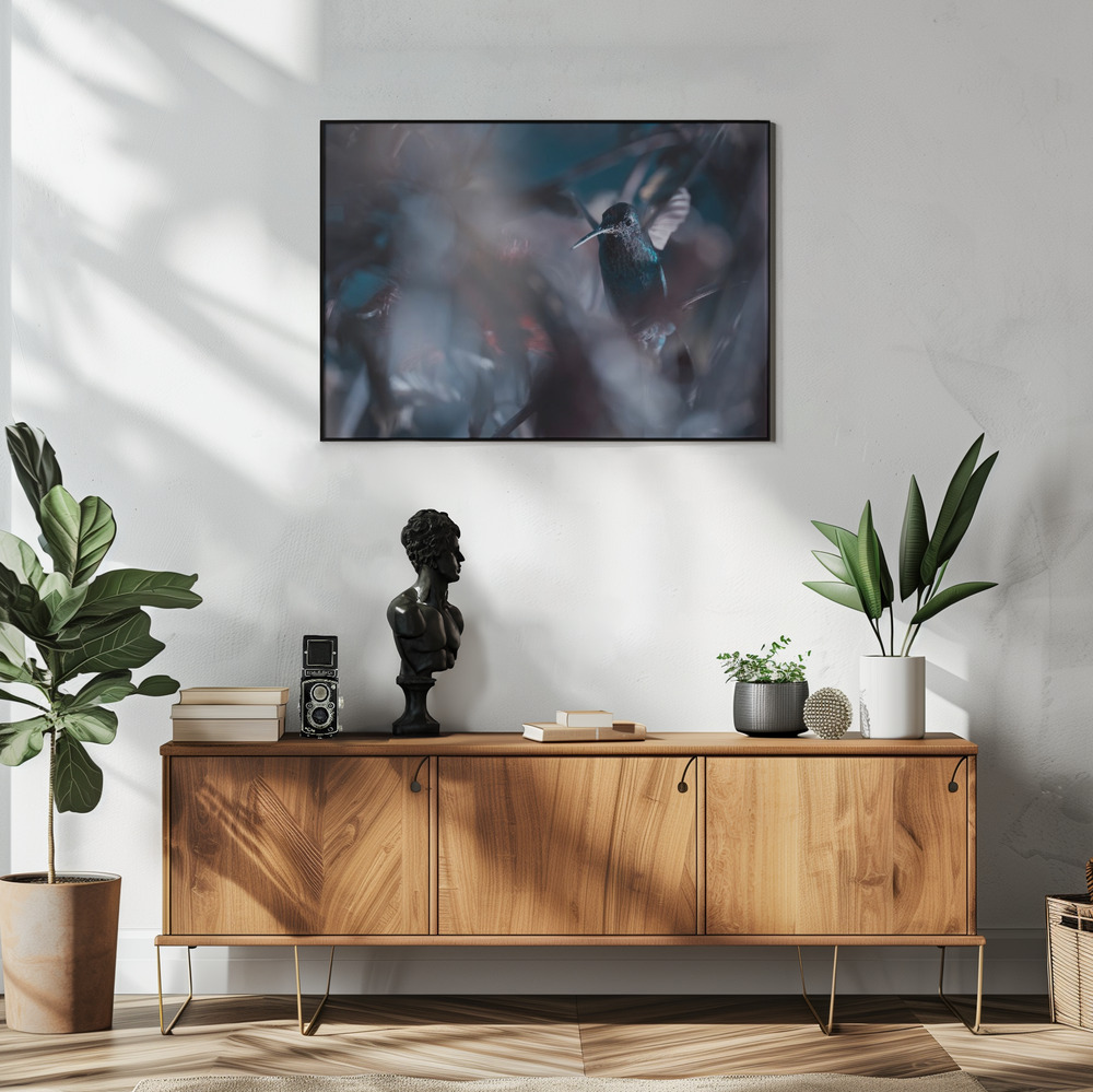 Poster 50 Hz - Affisch i vardagsrummet