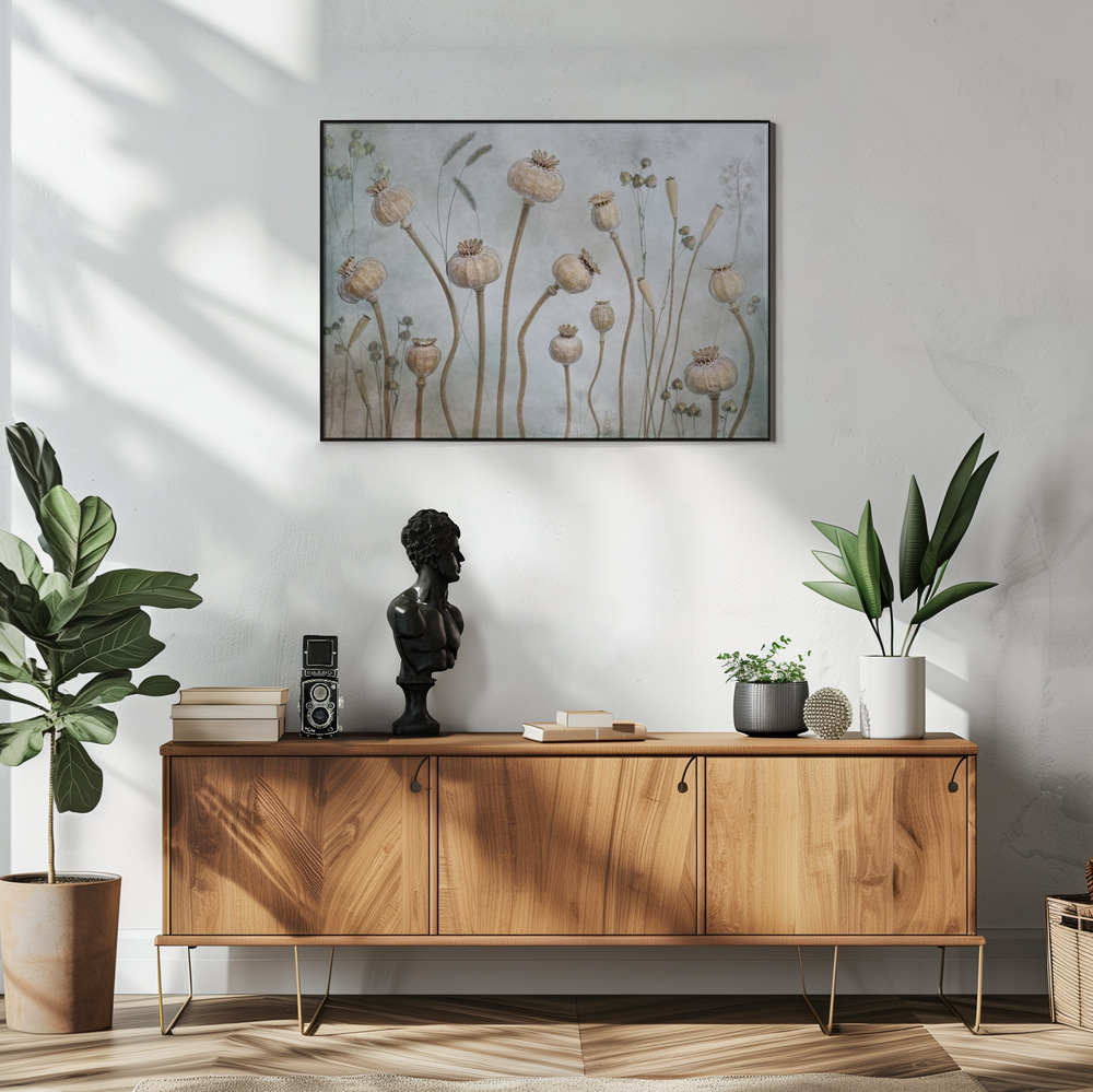 Poster Papaver - Affisch i vardagsrummet