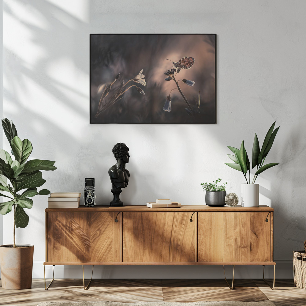 Poster Spring Gift - Affisch i vardagsrummet