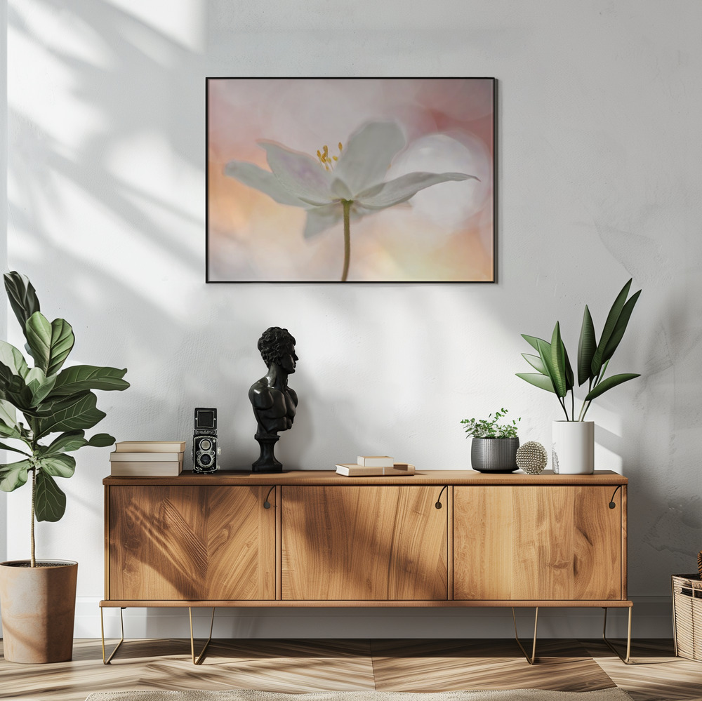 Plakat - A Sip of Art i stuen