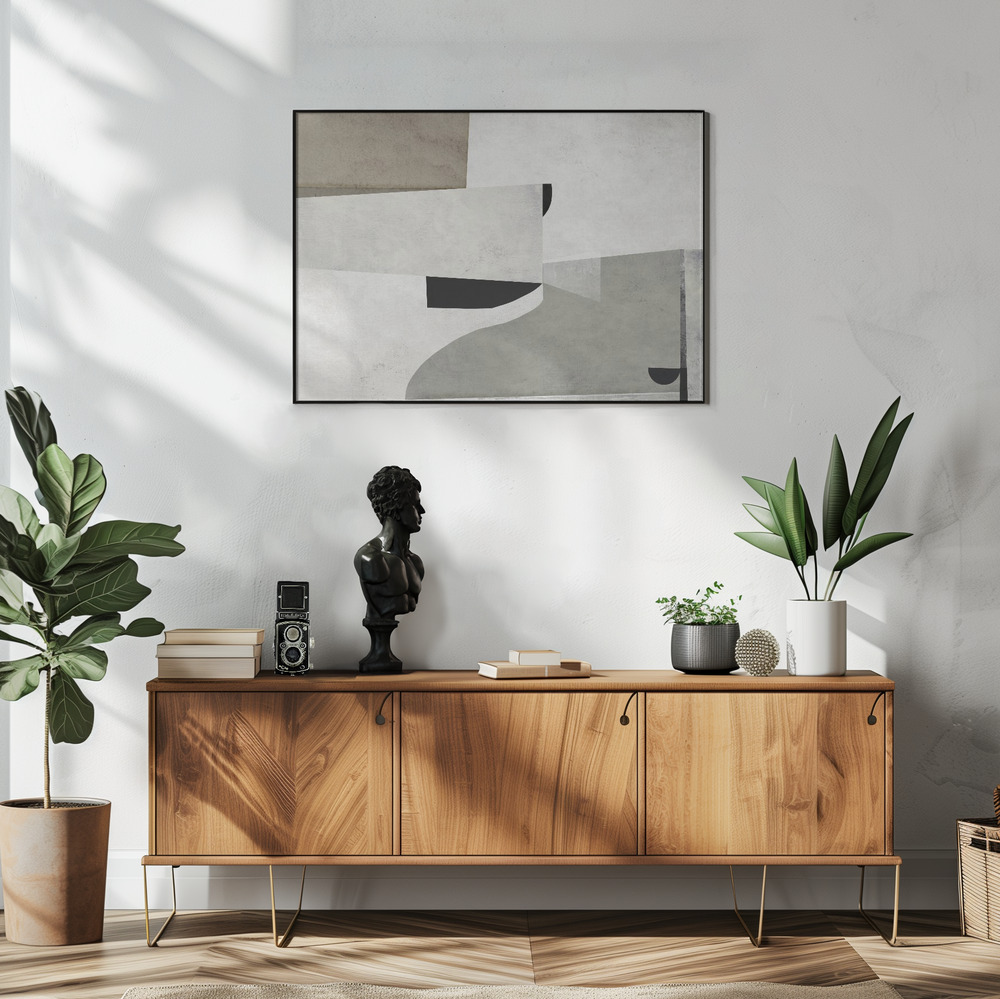 Poster - Priory in de woonkamer