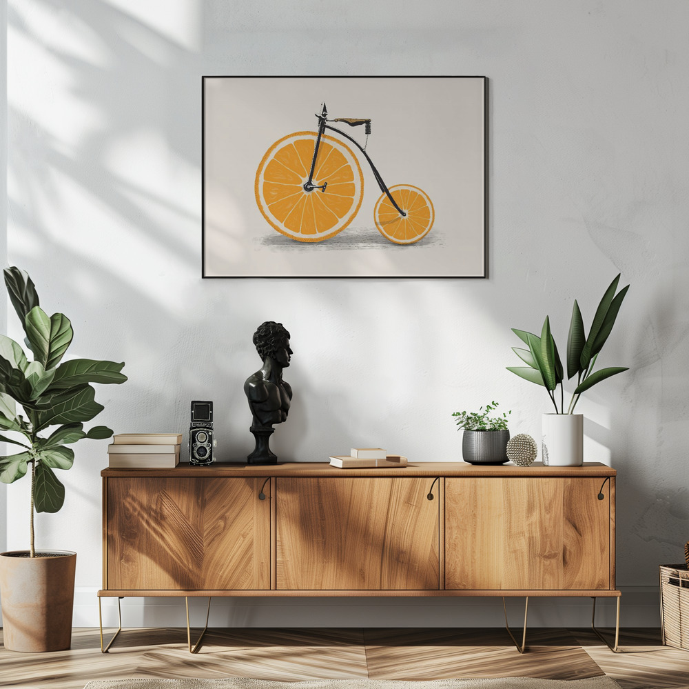 Poster - Vitamin in living room