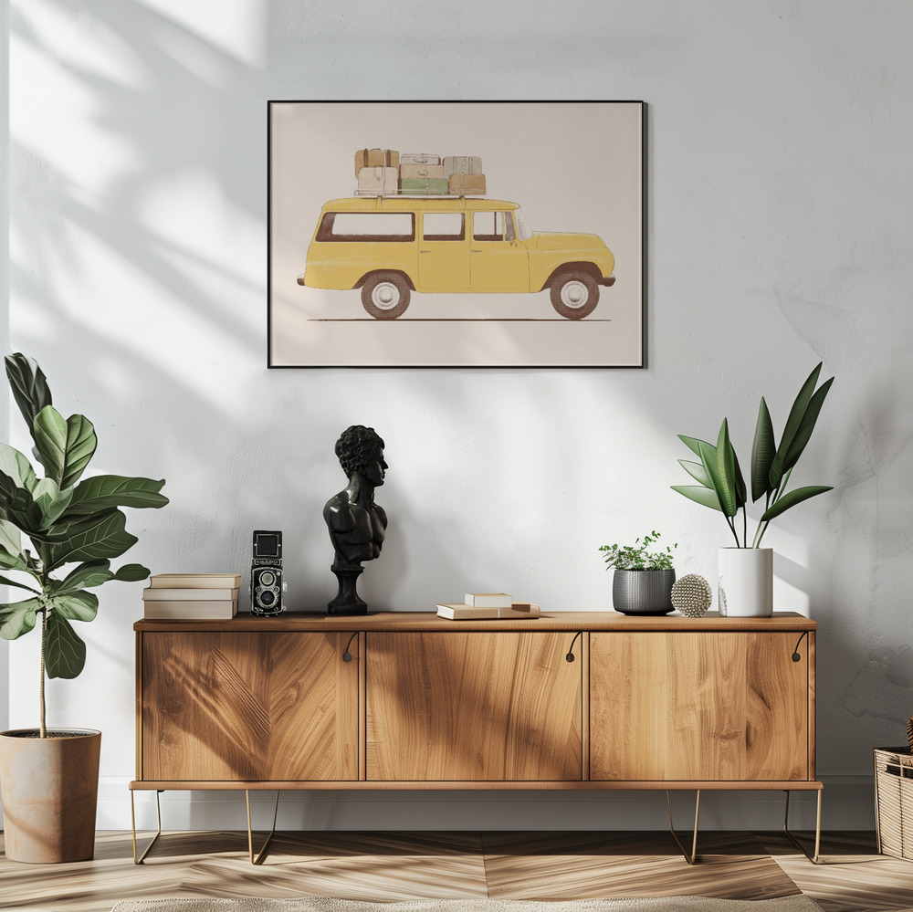 Poster - Summer Car ★★★ in living room