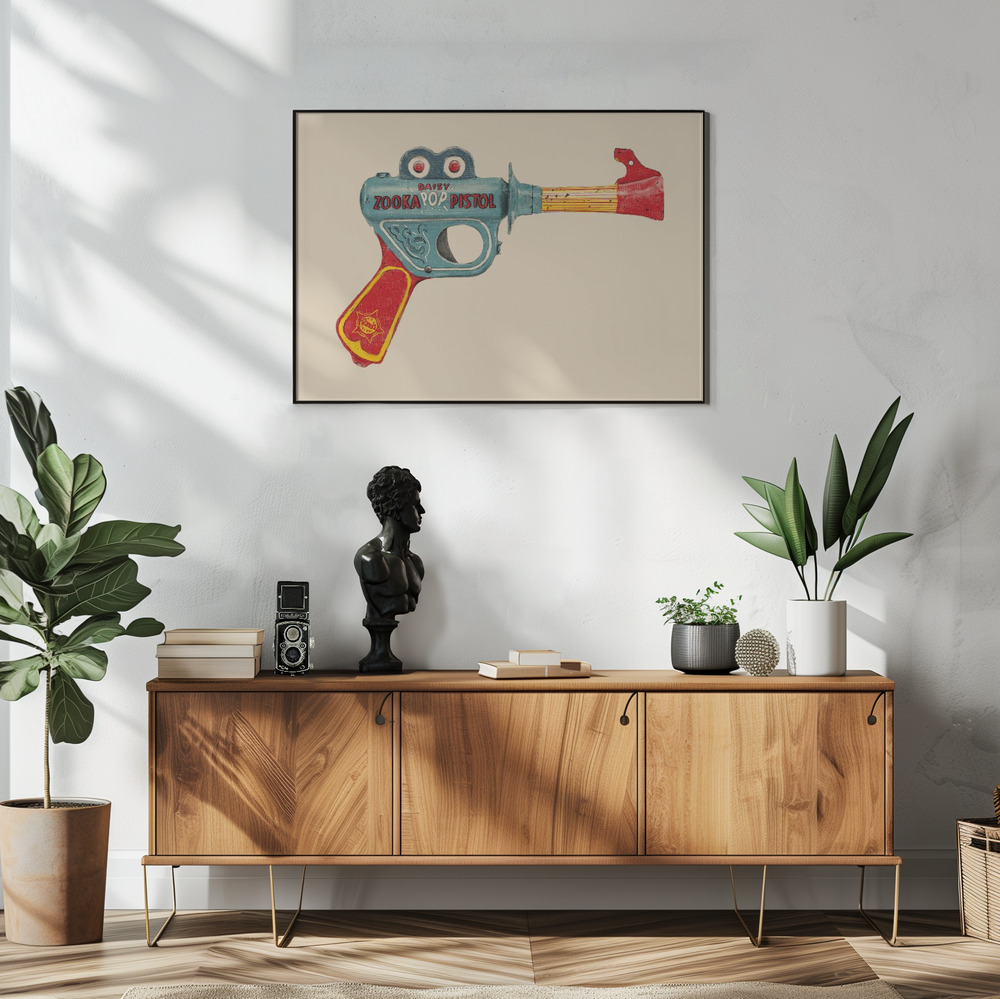 Poster Zooka - Affisch i vardagsrummet