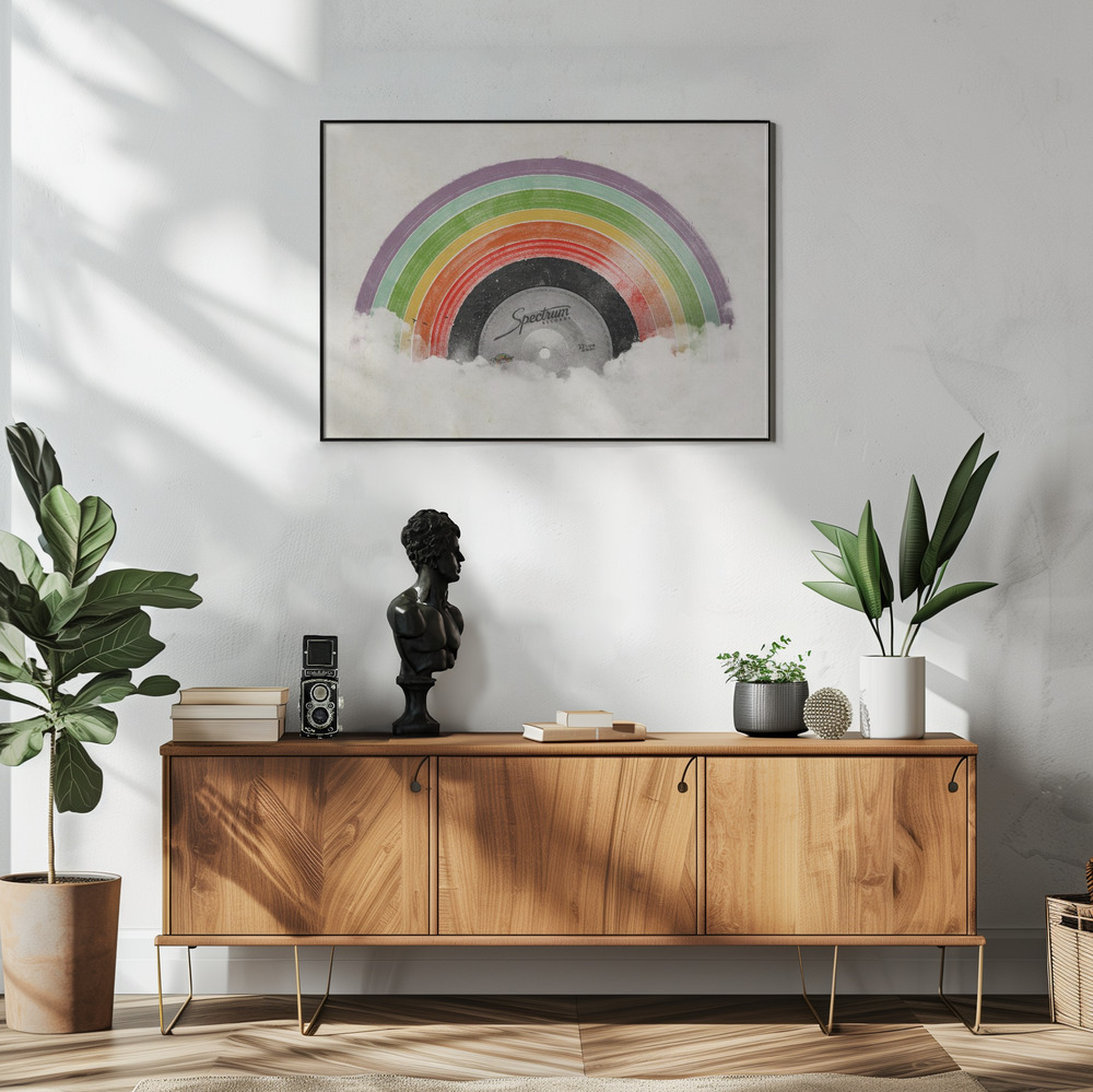 Poster Rainbow Classics - Affisch i vardagsrummet