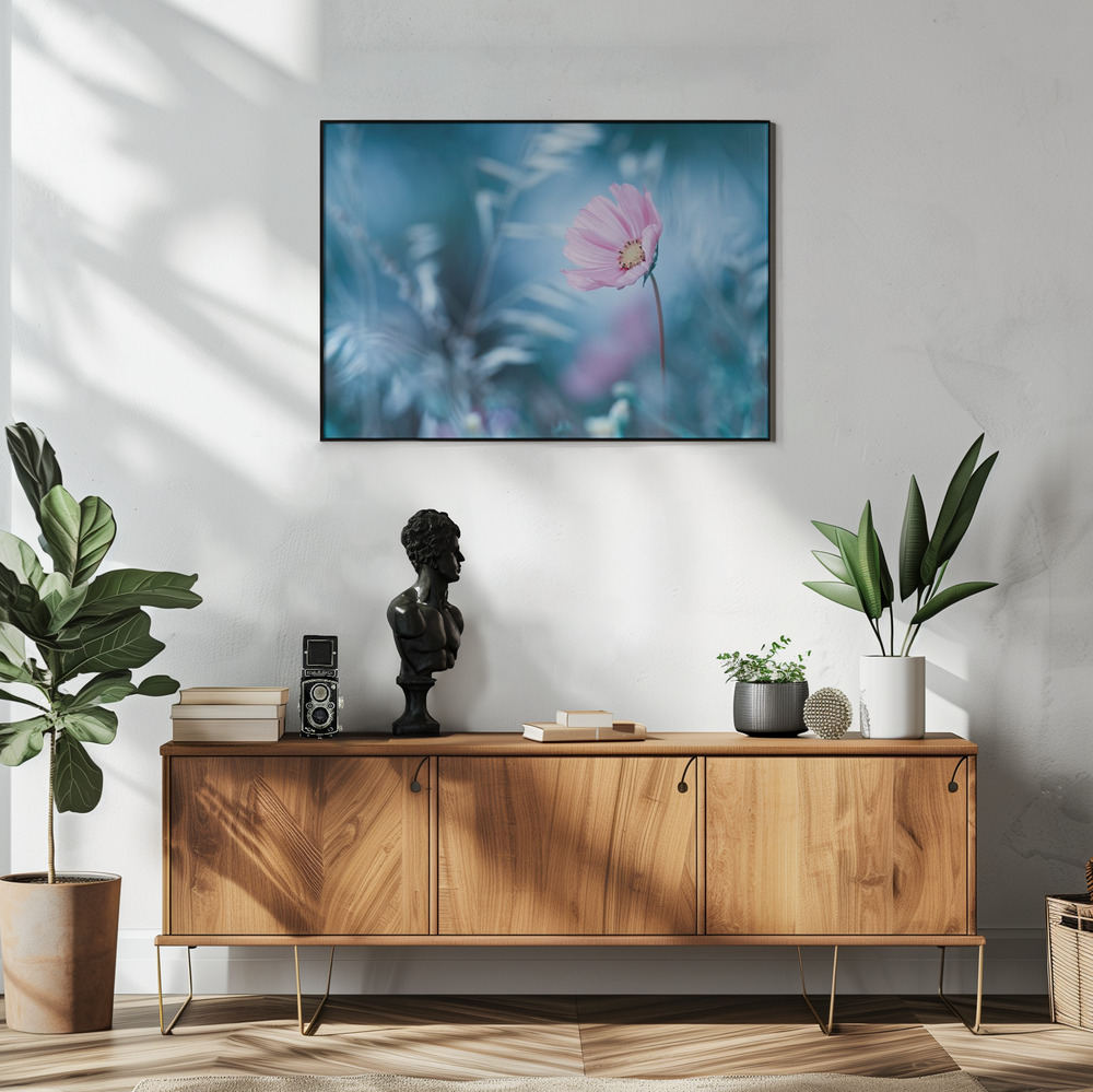 Poster A Walk in Dreamland - Affisch i vardagsrummet